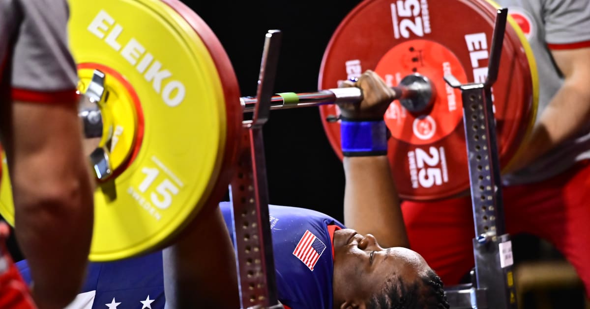 U.S. Paralympics Powerlifting After More Than A Year Away From Powerlifting, Ashley Dyce Is